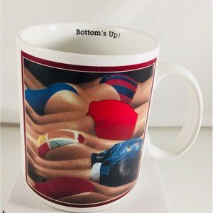 Bottoms Up coffee tea mug butts California dreamers PAPEL EUC